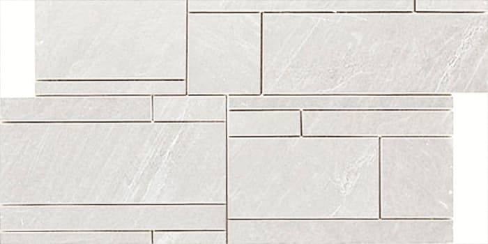 Mystone Lavagna MD1J Mosaico Bianco 30x60